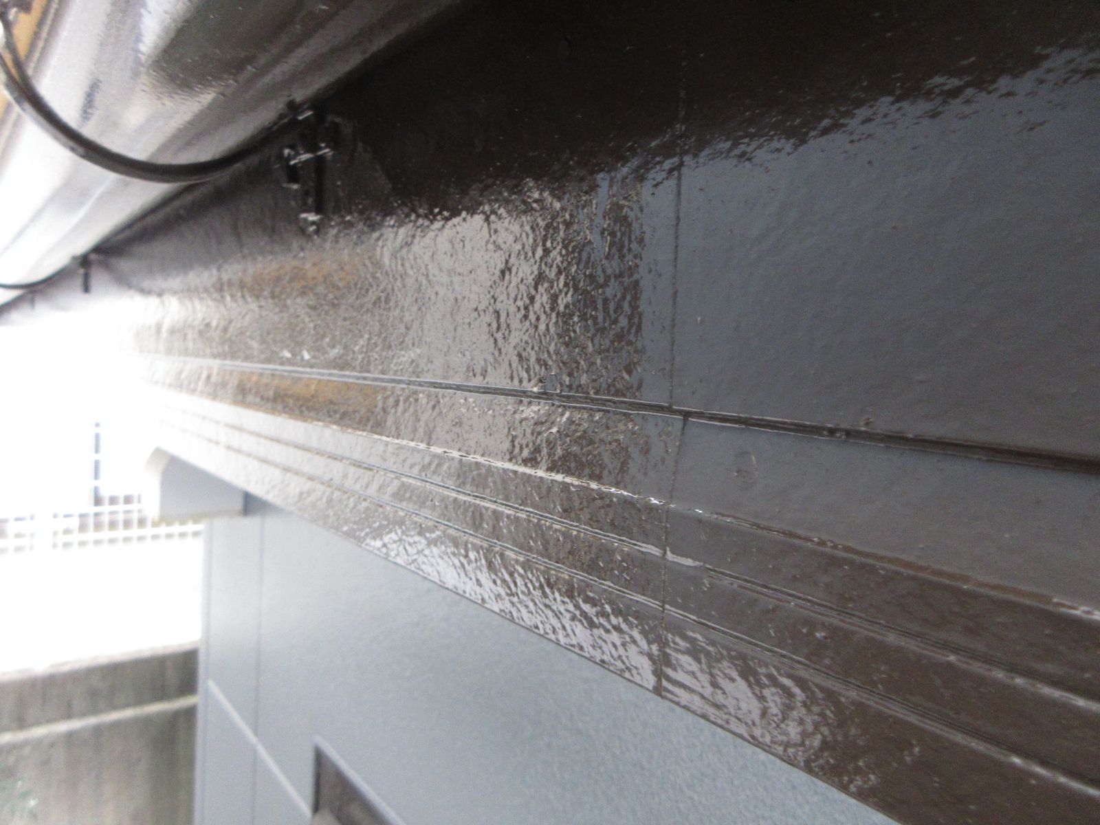 【和歌山市】　D様邸<br>『グレーカラーで統一された外壁と屋根がシックで素敵な仕上がりに…✧₊°』インテグラルコート塗布8